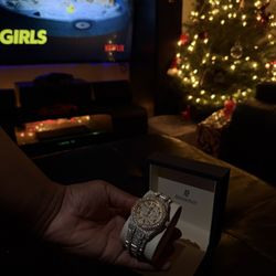 Audemars Piguet Blinged Moissanite Out Watch 