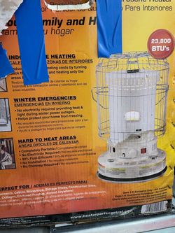 Kerosene Heaters  And 3 Containers Of Kerosene  O.B.O