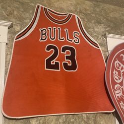 Custom Bull Jersey Rug