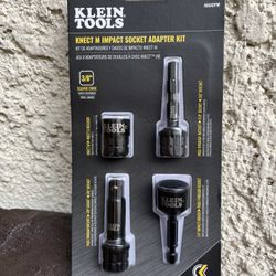 Klein Tools Knect M Impact Socket Adapter Kit