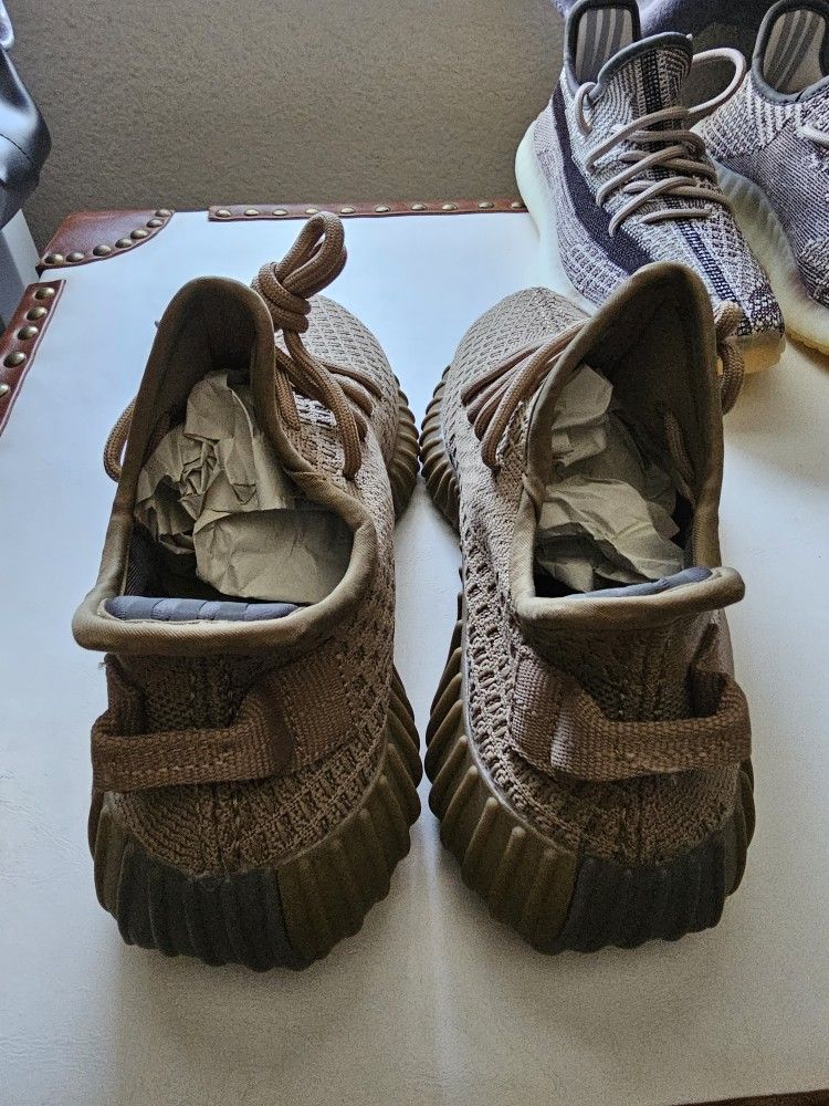 Brown Fabric Shoes
