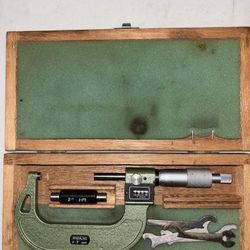 Vintage General MG 2”-3” Outside Micrometer