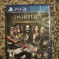 PS4 Injustice 