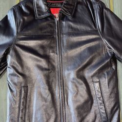IZOD Lamb Leather Jacket Size Small 
