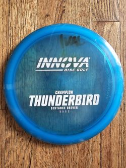 USED Innova Champion Thunderbird 165-170g Blue Foil Distance Driver Golf Disc