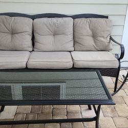 Patio Furniture Sofa & Table
