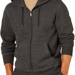 Amazon Essentials Men's Full-Zip Fleece Hoodie