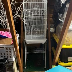 Bird Cage And Stand