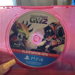 Plants versus zombie PS4 game