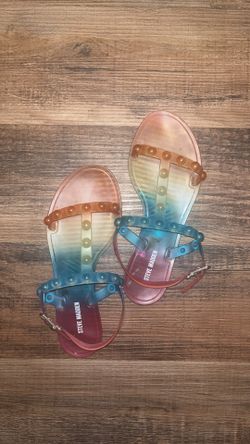 Steve Madden Rainbow Sandals 