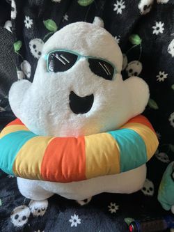 Martha Stewart SummerWEEN Ghost Pillow/Plush and optional matching throw throw