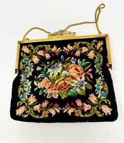Petit Point Purse circa 1950.s.