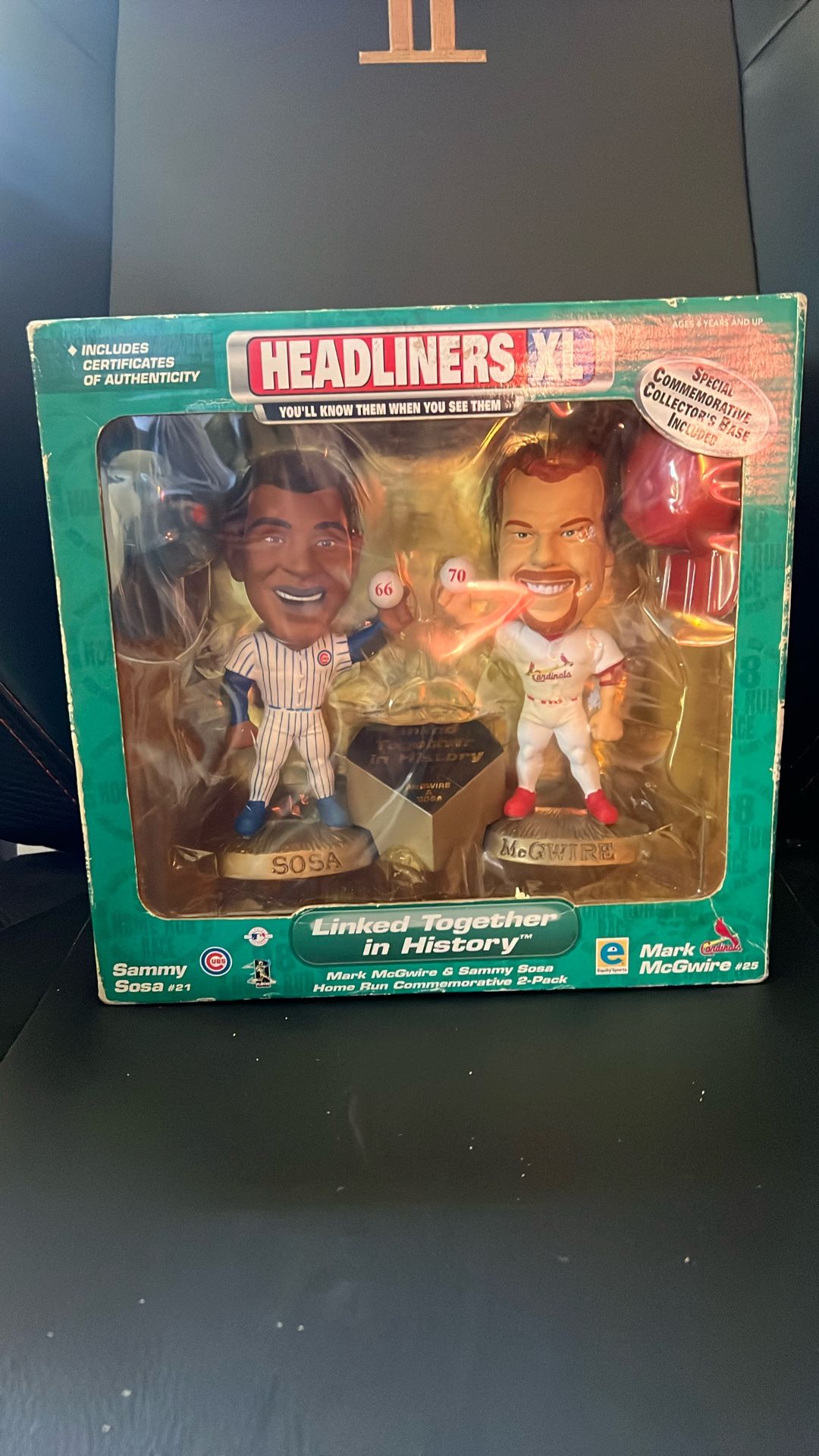 Sosa & McGrire Bobbleheads 