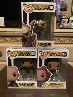 Black Adam Funko Set
