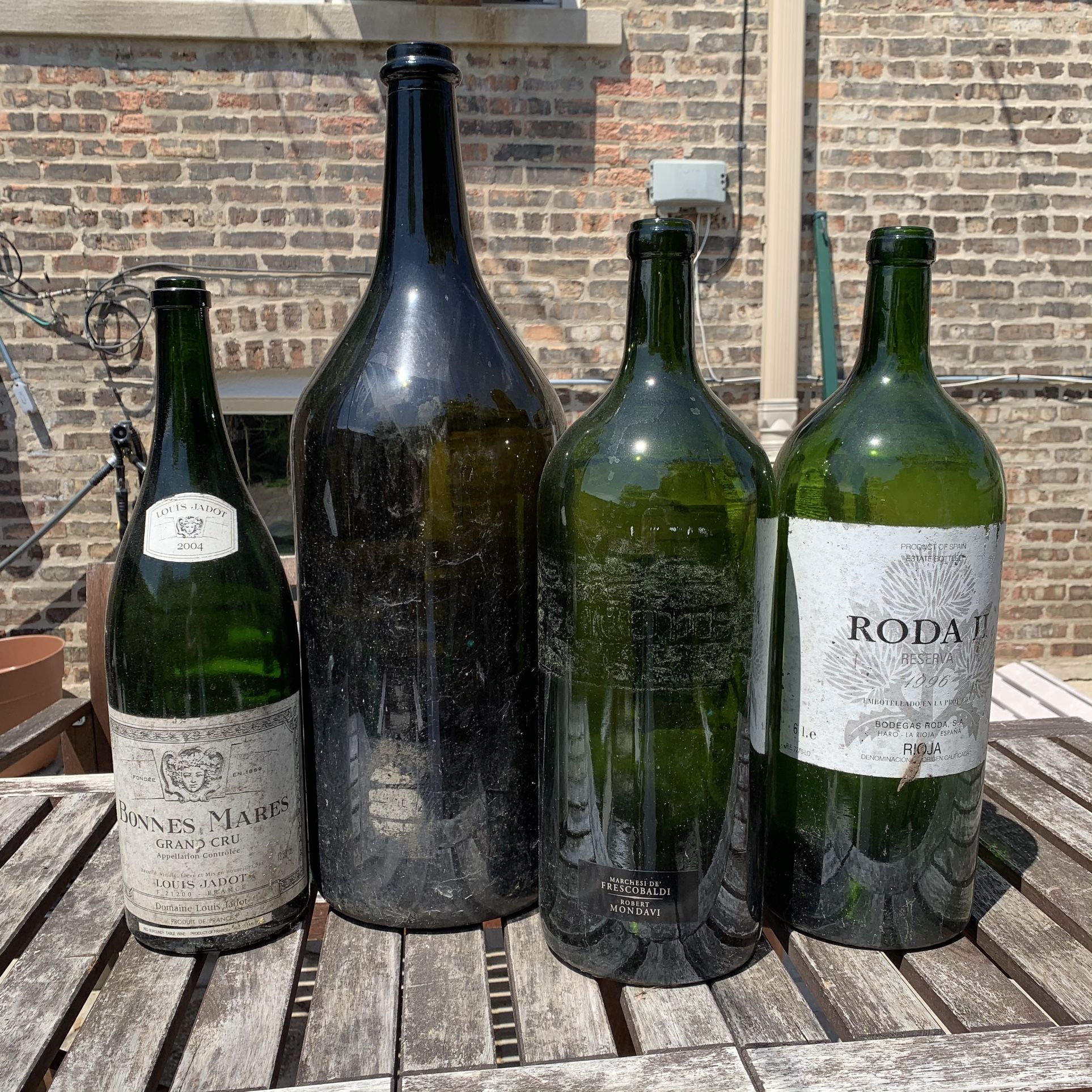 Large Format Wine Bottles