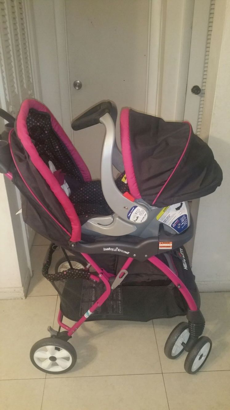 travel system stroller car seat Trenana Modular Travel System 5 in 1 Baby Stroller  GiGi Baby
