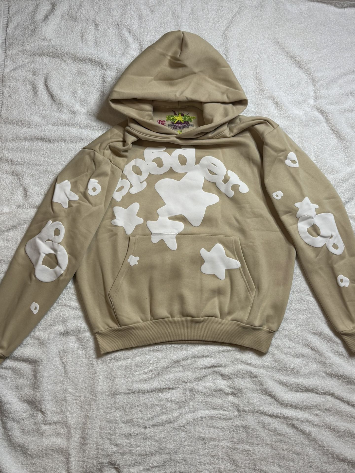 SP5DER BELUGA HOODIE ‘SAND’   M and S size available 