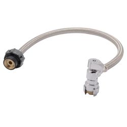 SharkBite Universal x 1/2-in Pipe thread x 20.0-in Braided stainless steel Flexible Faucet Supply Line