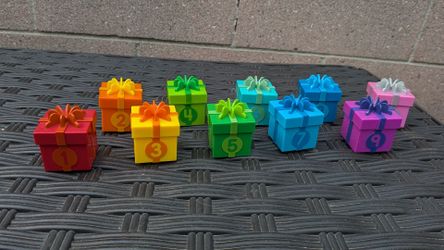 Learning Resources  color gifts with surprises inside. Counting surprise party!