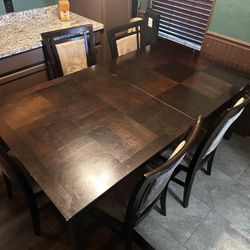 Dining Room Table And Chairs