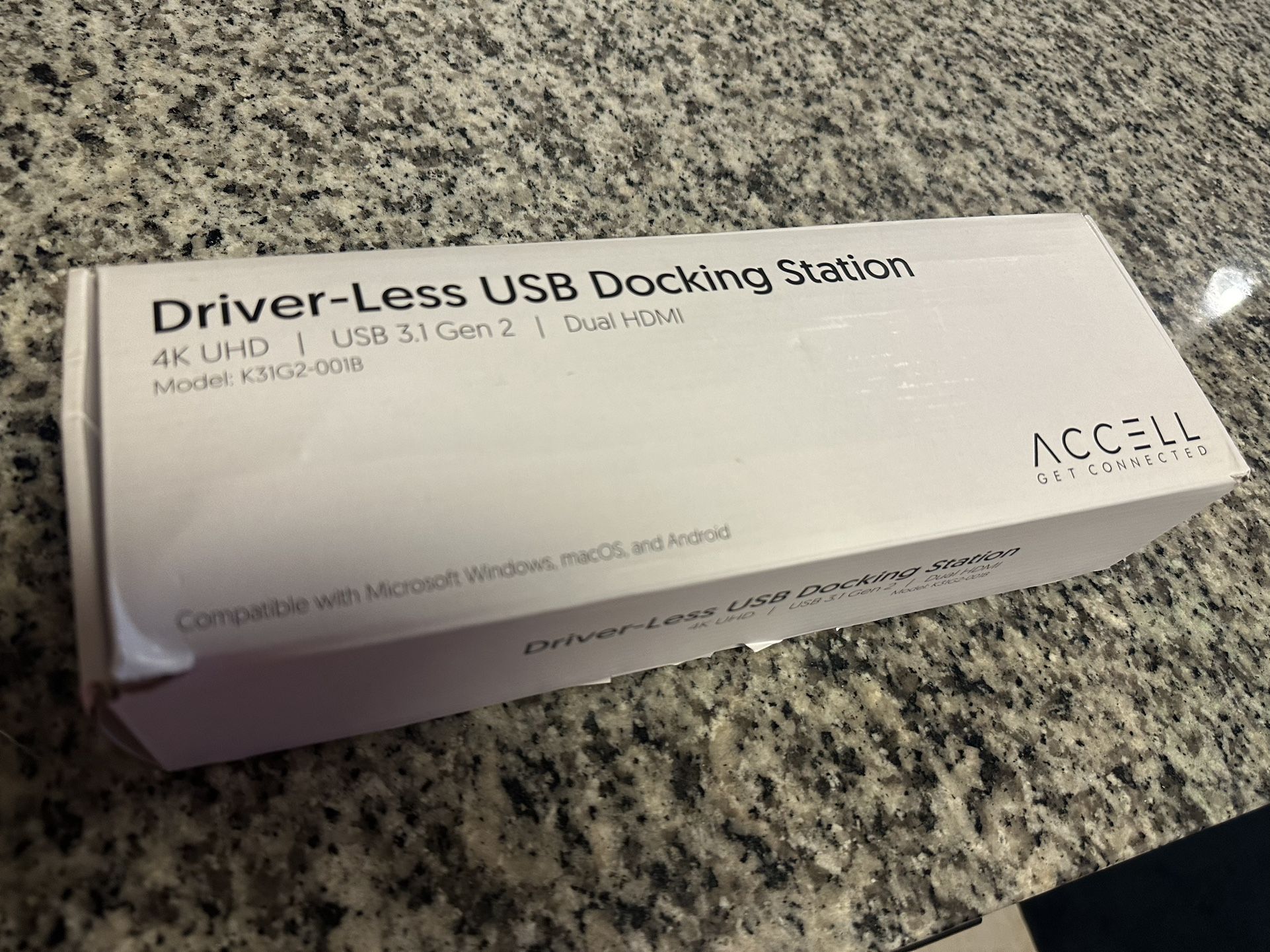 Accell InstantView USB-C 4K Docking Station