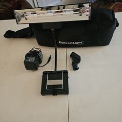 Concert lamp for music stand by Lampcraft ! New with the  carrying case ! Great for musicians!