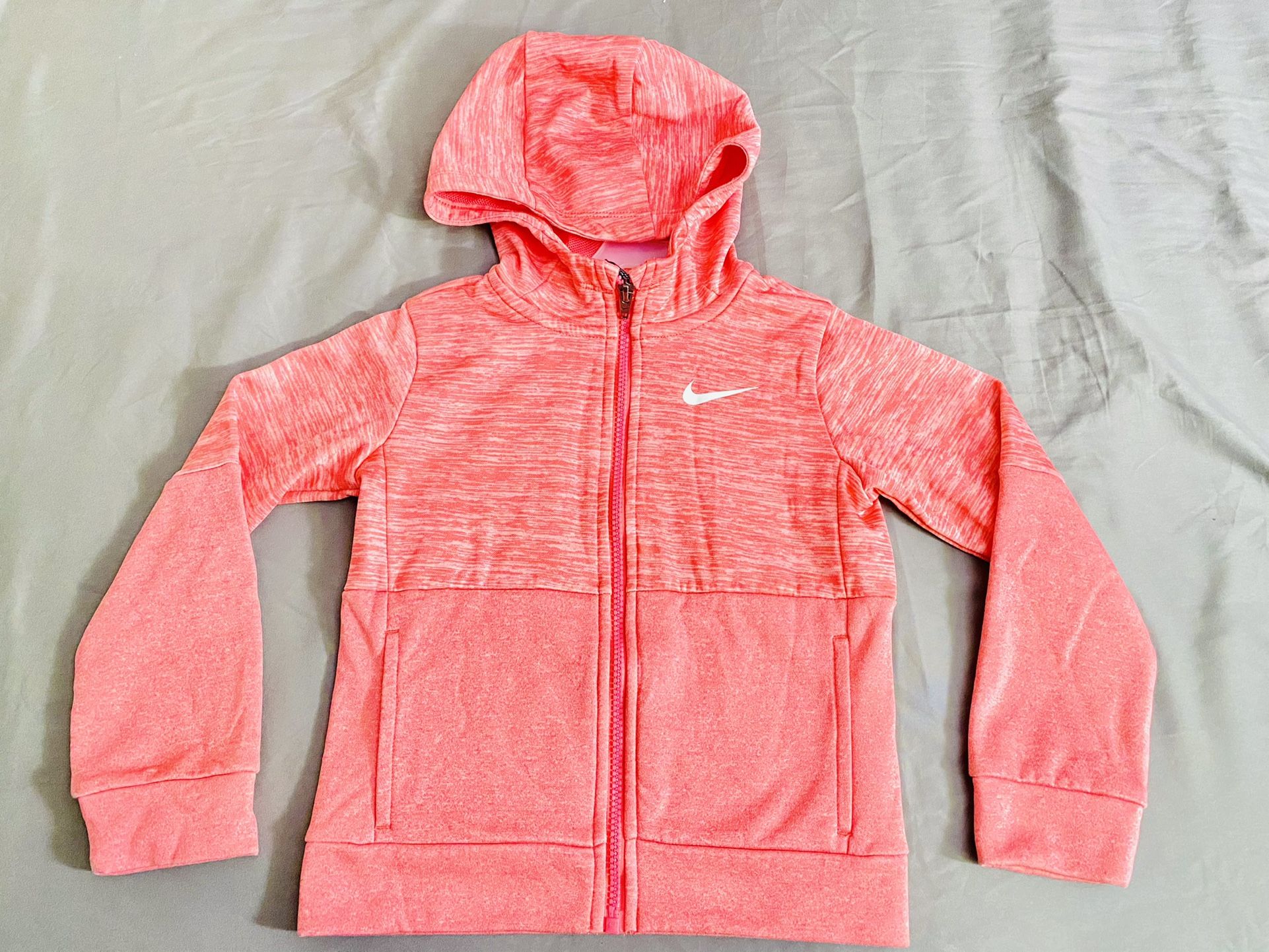 Nike Girls Hoodie- Pink Color Size M(6)