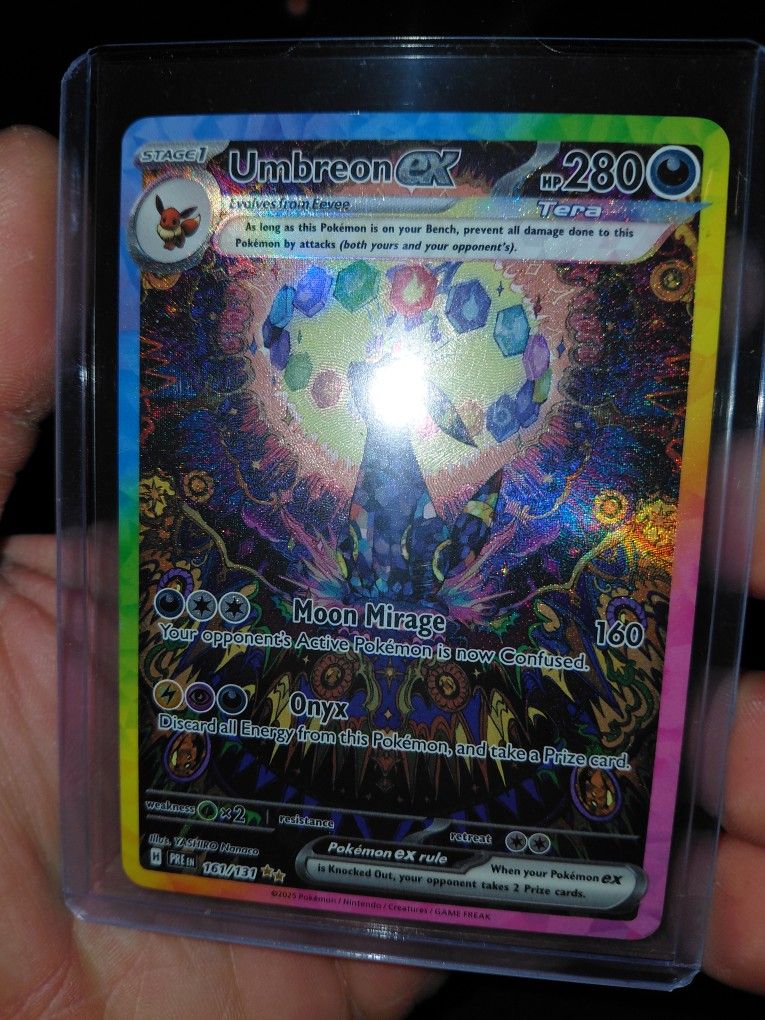 Umbreon 161/131 Prismatic Evolution Hit Card Mint Pokemon Tcg