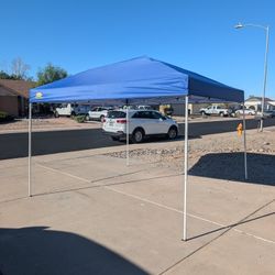 10 X 10 Pop-up Canopy Blue Top