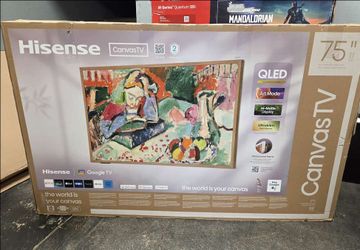 75S7N 75” Hisense canvas 4k Qled tv