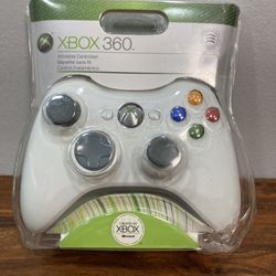 For Microsoft Xbox 360 Wireless Controller (White)