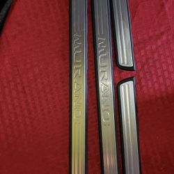 2015 - 2019 Nissan Murano OEM Stainless Steel outer Door Sill Scuff Plate Guards