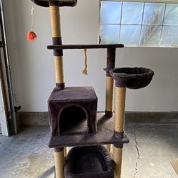 Cat Tree - 65” Tall