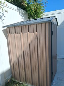 Outdoor Metal Storage Shed
