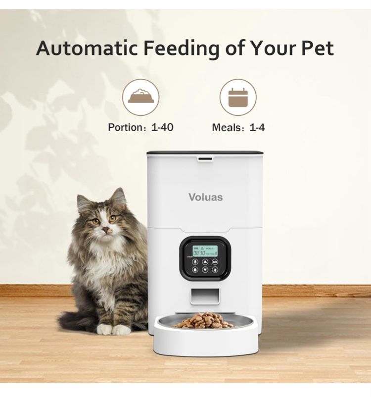 Brand New VOLUAS Automatic Pet Feeder
