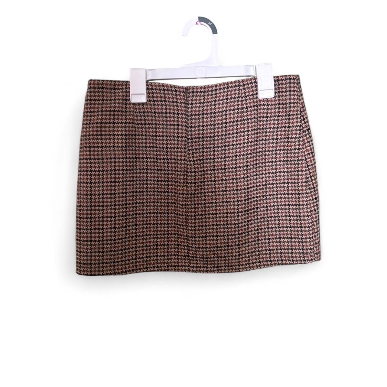 Brandy Melville Mini Houndstooth Skirt