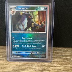 Pokemon 2025 Umbreon  Master Ball  Reverse Holo 