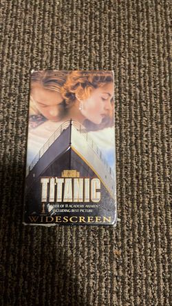 Titanic VHS Widescreen Edition