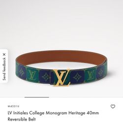 Louis Vuitton Belt 