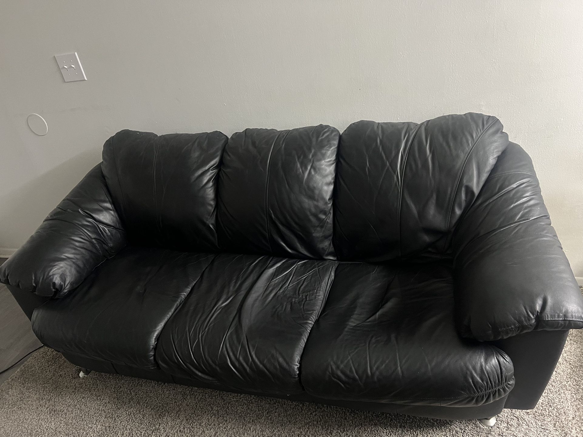 Black Loveseat