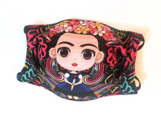 Baby Frida Blue Dress Face Mask