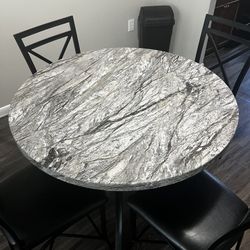 Marble Pub Dining Set