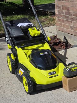 Brand New RYOBI 40V HP Brushless 20 in. Cordless Battery Walk Behind Push Lawn Mower with 6.0 Ah Battery and Charger