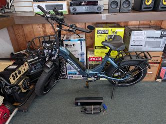 Heybike Ranger S 750w Electric Foldable E-Bike w/2 batteries + charger GREAT!!!