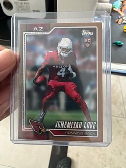 2026 topps football Jeremiyah Love Cardinals Gold RC /2026