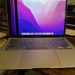 MacBook Air 13.3" (Apple M1, 8GB RAM) Laptop - Silver -W/Screen Lines