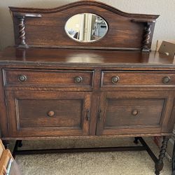 Wood Buffet 
