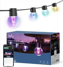 Eufy E10 96FT Smart RGBWW String Lights With App Control