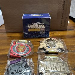 2019 runDisney Marvel Medals