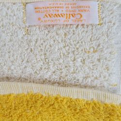 2 - Vintage New Callaway Bath Towels